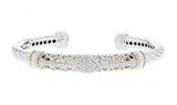 AIYA PIYARO BANGLE WITH DIAMOND ACCENTS