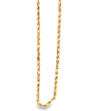 14K Yellow Gold Rope Chain