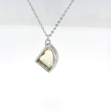 Sterling Silver Lemon Quartz Pendant