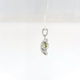 Sterling Silver Peridot Pendant