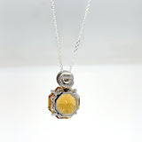 Sterling Silver Citrine Pendant