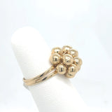 Yellow Gold Bead Ring