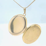 14K Yellow Gold Locket