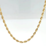 10K Yellow Gold Rope Chain