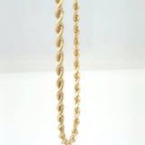10K Yellow Gold Rope Chain