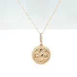 Constellation Round Pendant Necklace