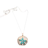 Sterling Silver Sand Dollar Necklace