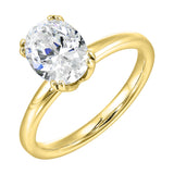 14 Karat Yellow Gold  Engagement Rings
