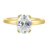 14 Karat Yellow Gold  Engagement Rings