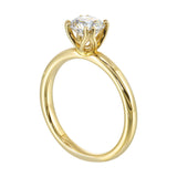 14 Karat Yellow Gold  Engagement Rings