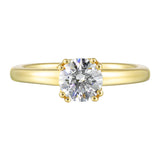 14 Karat Yellow Gold  Engagement Rings