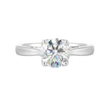 14 Karat White Gold  Engagement Rings