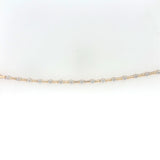 14K Yellow Gold and Diamond Bracelet