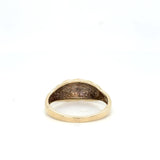 10K Yellow Gold Ring Vintage "Shrimp" Style Ring