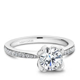 Floral Engagement Ring
