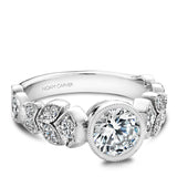 Floral Engagement Ring
