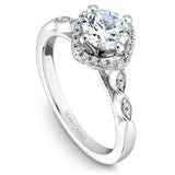 Floral Engagement Ring