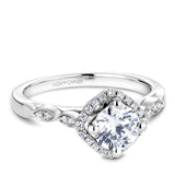 Floral Engagement Ring