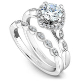 Floral Engagement Ring