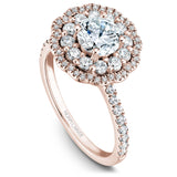 Floral Engagement Ring