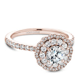 Floral Engagement Ring