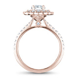 Floral Engagement Ring