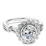 Floral Engagement Ring