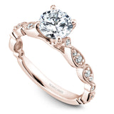 Floral Engagement Ring