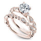 Floral Engagement Ring