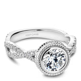 Bezel Engagement Ring