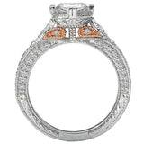 Vintage Semi-Mount Diamond Ring