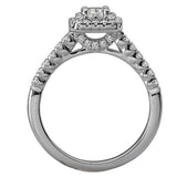 Halo Diamond Ring