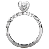 Classic Semi-Mount Diamond Ring