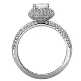 Halo Semi-Mount Diamond Ring