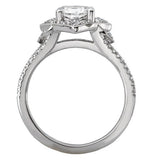 Halo Semi-Mount Diamond Ring