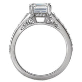 Classic Semi-Mount Diamond Ring