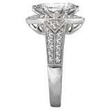 Halo Semi-Mount Diamond Ring