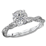 Classic Semi-Mount Diamond Ring