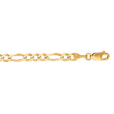 14K Gold 18" 3.8Mm Figaro Chain