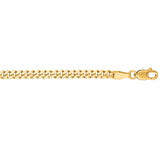 14K Gold 2.8Mm Gourmette Chain