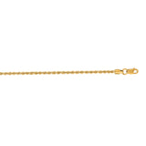 14K Gold 1.8Mm Rope Chain