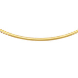 14K 16in Yellow Gold Classic Omega Chain with Box with Figure 8 Clasp