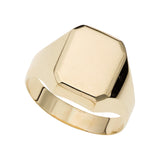 14K Yellow Gold Polished Size-7 Ring