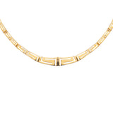 14K 17in Yellow Gold Polished Necklace with Box Clasp