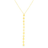 14K 17in Yellow Gold Polished Necklace with Lobster Clasp