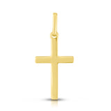 14K Gold Small Flat Cross