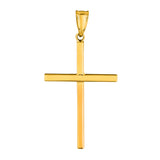 14K Gold Thin Cross