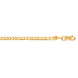 14K Gold 2.6Mm Comfort Curb Chain