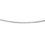 Silver 3.80Mm Semi-Solid Wheat Chain