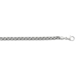 Silver 5.0Mm Semi-Solid Wheat Chain